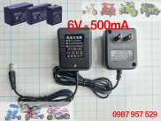 Sạc xe điện trẻ em 6v, 12v, sạc ắc quy có đèn báo, tự ngắt khi đầy