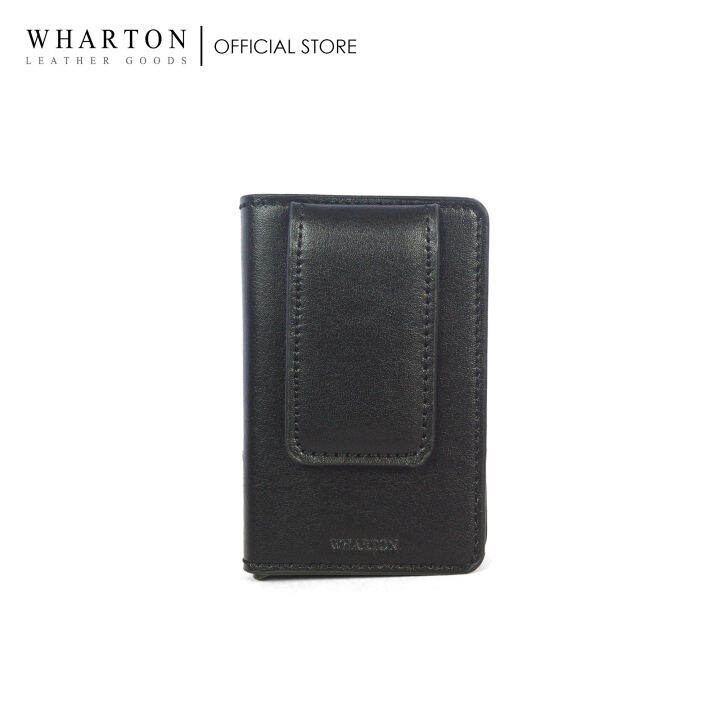 Wharton Small Leather Metal Compartment Card Holder Lazada PH
