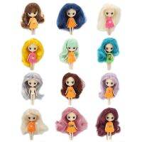 (Popular toys)  ICY DBS Mini Blyth Doll เสื้อผ้าสีผมหลายชนิดสุ่ม Petite BJD