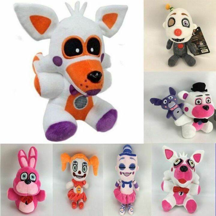 2022ใหม่20ซม-fnaf-ห้าคืนที่ของเล่นกำมะหยี่ของ-freddy-ตุ๊กตาหมีของขวัญน่ารักเจ้าเล่ห์