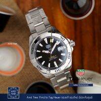 Tag Heuer Aquaracer​ 41mm Auto หน้าปัดลูกฟูก สีดำ (WBD2110) ใหม่​ มือ1 ประกันศูนย์