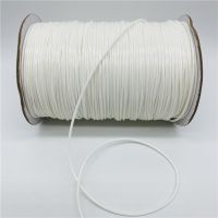 0.5/0.8/1.0/1.5/2mm White Waxed Cord Rope PU Leather Thread String Strap Necklace Rope For Jewelry Making DIY Shamballa Bracelet