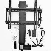 【YP】 TV lift stand 110-240V input 500/700/800mm stroke mounts for 40-60 inches with remote  controller mounting parts