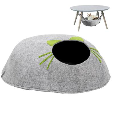 Hanging Cat Bed 2 In 1 Cat Bed Soft Plush Pet Tent Suitable for Indoor Cats Kitten Ferret Hamster Rabbit Or Small Animals clean