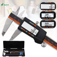 Just-In Digital Caliper 6นิ้ว/150มม.ความแม่นยำสูงสแตนเลสหน้าจอ LCD จอแสดงผลเครื่องมือ