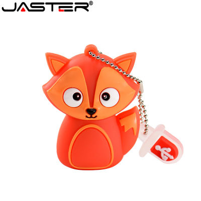 ร้อน JASTER น่ารักเพนกวินนกฮูกฟ็อกซ์ไดรฟ์ปากกาการ์ตูน Usb แฟลชไดรฟ์ Pendrive 4กิกะไบต์8กิกะไบต์16กิกะไบต์32กิกะไบต์64กิกะไบต์ดิสก์ U สัตว์ Memory Stick ของขวัญ