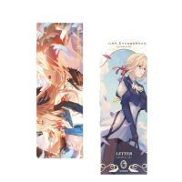 Violet Evergarden Laser Card Bookmark Anime Ticket Postcard Hoshino Ai Ruby Card LOMO Toys Gift for Kid Student