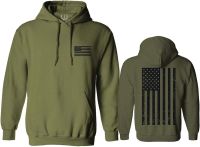 Vintage American Flag United States of America Military Army Marine us Navy USA Hoodie