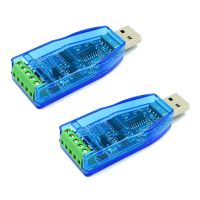 2Pcs USB To RS485 Converter Isolate Module Upgrade Industrial TVS ESD Protection CH340E Standard RS-485 Connector Board