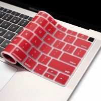 ┇ EU US English Keyboard Skin for Macbook Air 13 2018 A1932 Keyboard Cover Silicon Waterproof Skin Film Protector