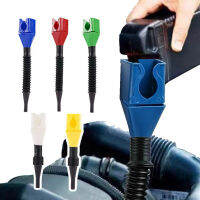 ช่องทางเติมน้ำมันรถยนต์แบบยืดหยุ่น Universal Engine Oil Gasoline Filter Transfer Funnels Tool escopic Filling Extension Hose