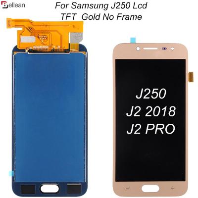 ขายดี1ชิ้น J2จอแสดงผล2018สำหรับ Samsung Galaxy J250 Lcd พร้อมหน้าจอสัมผัส Digitizer J250M J250F J2 Pro ประกอบ Gratis Ongkir อะไหล่ LPL37132 P