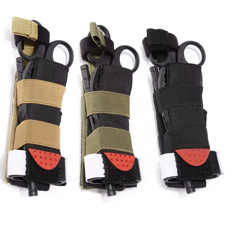 3Pcs/Set Outdoor Tourniquet Holder Tactical Tourniquet Straps Holder