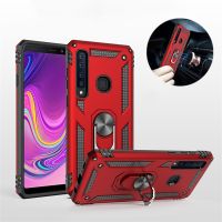 For Samsung Galaxy A2 Core A9 Star Pro Case Armor Car Magnetic Ring Holder Phone Case For Samsung A7 A6 A8 Plus 2018 Back Cover