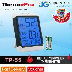 ThermoPro TP53 Hygrometer Humidity Gauge Indicator Digital Indoor  Thermometer Room Temperature and Humidity Monitor with Touch Backlight  price in Saudi Arabia,  Saudi Arabia