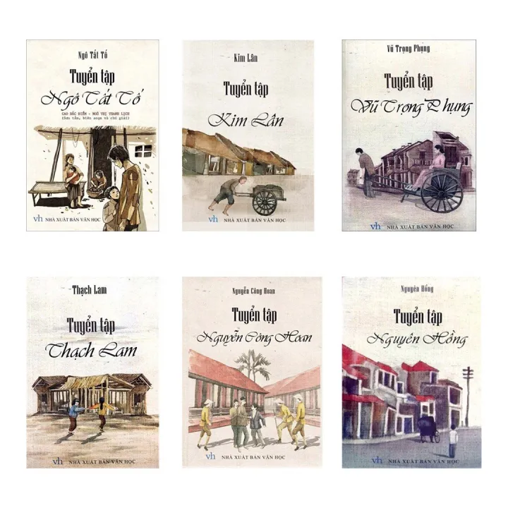 Combo sách 6 Cuốn: Tuyển Tập Thạch Lam + Tuyển Tập Nguyễn Công Hoan + Tuyển Tập Nguyên Hồng + Tuyển Tập Kim Lân + Tuyển Tập Ngô Tất Tố + Tuyển Tập… – MinhLongBook , SKU-1431193386_VNAMZ-5923881638 – lazada.vn🛒Top1Shop🛒🛍🛒