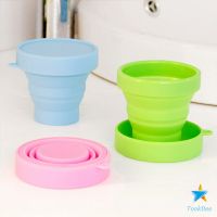 TookDee แก้วน้ำพับได้, แก้วน้ำซิลิโคน ถ้วยยืดไสลด์ silicone folding cup