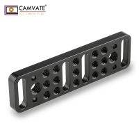 CAMVATE แผ่นชีสแผ่นยึดอเนกประสงค์พร้อม1/4 "-20และ3/8"-16การเชื่อมต่อ C1751อุปกรณ์กล้องถ่ายรูป