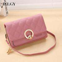 IELGY Small Fresh Metal Buckle Fashion All-Match Messenger Bag Women