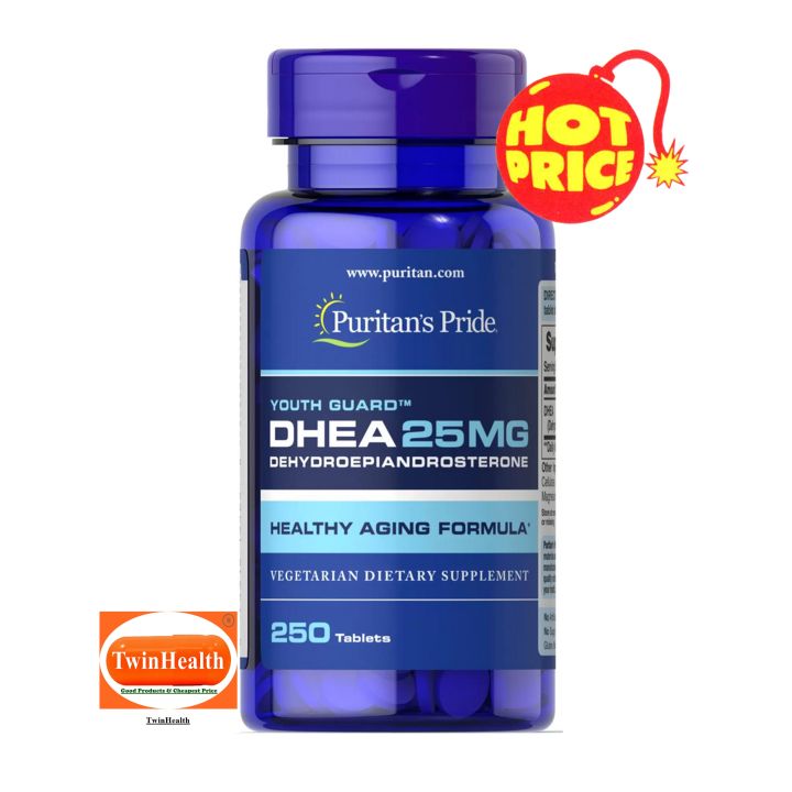 Puritan S Pride Dhea 25 Mg 250 Tablets Th