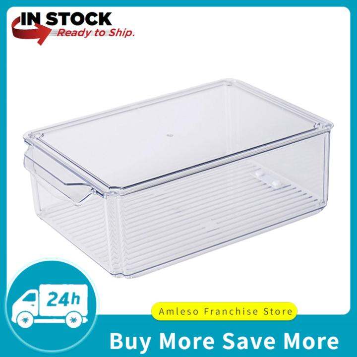 amleso Pizza Dough Tray Bread Dough Proofing Box with Lid ...