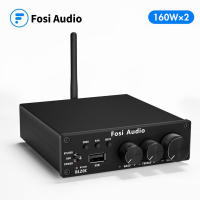 Fosi Audio BL20C พร้อมแหล่งจ่ายไฟ32V,บลูทูธ5.0 2.1ตัวรับสัญญาณเสียง HiFi เครื่องขยายเสียง Mini Class D Amp เครื่องเล่น U-Disk 160W X2