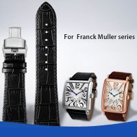 leather watch belt for Frank Muller series cow leather wristband accessories for mens and womens 22mm 26mm 30mm strap