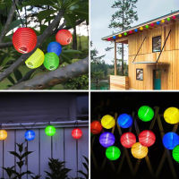 Outdoor Lantern Ball Solar Powered Led String Fairy Light 10 20 30 LED Patio Party Wedding Solar Globe Garland Fairy Light Lamp