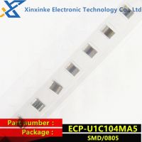 ECPU1C104MA5 SMD metallized film capacitor 0.1uF 16VDC 20  0805 Acryllic Resin Low ESR ECP-U1C104MA5 CBB polyester capacitor