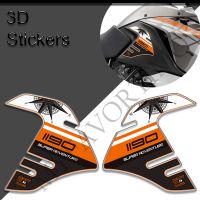 Super Adventure Tank Pad Side Grips Gas Fuel Oil Kit Knee Protection For KTM 1190 S R Motorcycle 3D Stickers