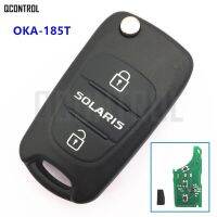 Kunci Remote Mobil Qcontrol 433Mhz สำหรับ Hyundai Solaris Oka-185t Ce0682