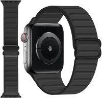 ●▧ สายซิลิโคนสำหรับ Apple Watch Ultra 8 7 49mm 45mm 41mm 6 5 4 SE 44mm 40mm สายรัดข้อมือแบบยืดหยุ่นปรับได้ iWatch 3 42mm 38mm Band