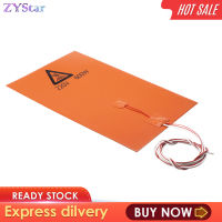 ZYStar /220*300มม. เตียงทำความร้อนแผ่นฮีตเตอร์ซิลิโคนสำหรับเครื่องพิมพ์3D