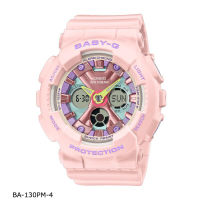 Casio Baby-G นาฬิกาข้อมือผู้หญิง สายเรซิ่น รุ่น BGA-280PM,BGA-280PM-7A,BA-110XPM,BA-110XPM-6A,BA-130PM,BA-130PM-4A