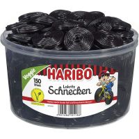 Rotella schnecken 200g - Haribo  เยลลี่ชะเอม วงกลมดำ พร้อมส่ง มีบริการปลายทาง