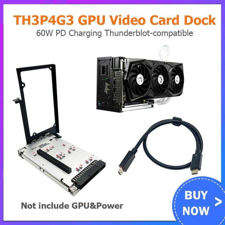 TH3P4G3 GPU Video Card Dock Laptop To External