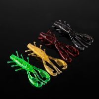 卍✺¤ crayfish lead-free bionic floating shrimp Ned Texas inverted perch mandarin fish lure soft bait dancing