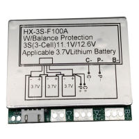 3วินาที12โวลต์100A คณะกรรมการป้องกัน PCB BMS ค่าใช้จ่ายป้องกันโมดูลสูทสำหรับไฟ LED สำรองแหล่งจ่ายไฟ