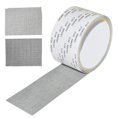 2M/Roll Window Net Repair Broken Hole Tape Sticky Patch Anti-mosquito Mesh Glass Fiber Door Window Mosquito Net Repair Patch