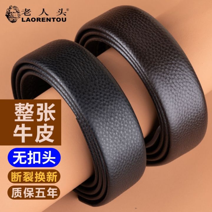 old-mans-head-mens-leather-belt-without-automatic-buckle-layer-cowhide-durable-body-headless-strip