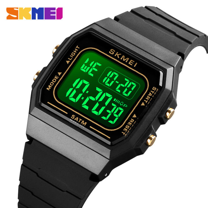 skmei-นาฬิกาออกกำลังกายผู้ชาย-กันน้ำระบบดิจิตอลจับเวลาถอยหลังปลุกนาฬิกาข้อมือแฟชั่นนาฬิกาผู้ชาย83