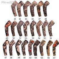 3D Tattoo Printed Armwarmer Outdoor Cycling Sleeves UV Protection MTB Bike Bicycle Sleeves Arm Protection Ridding Sleeves