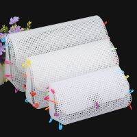 1PC Plastic Mesh Canvas Sheets Woven Bag Mesh Cross Stitch Mesh Sheets for Embroidery Yarn Crafting Knit and Crochet DIY Crafts Exercise Bands