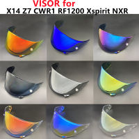 หมวกกันน็อครถจักรยานยนต์โล่สำหรับ Xspirit CWR1 RF1200 X14 NXR Z7หมวกกันน็อค Visor ครีมกันแดด Capacete Moto เลนส์อุปกรณ์เสริม