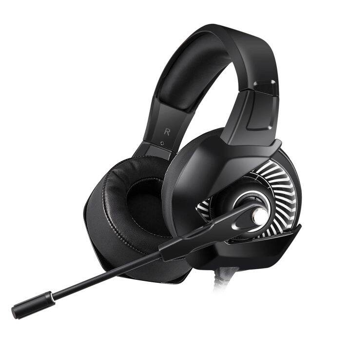 หูฟังเกมมิ่ง-onikuma-k6-gaming-headset-ระบบสเตอริโอ-ไมโครโฟนตัดสียงรบกวน-พร้อมไฟ-led-รองรับการใช้งานบน-pc-ps4-xbox-nintendo-switch-หูฟังเกมมิ่ง-หูฟังครอบหัว-มีไมโครโฟน-มีไฟrgb-รอบหูฟัง-ปรับเสียงได้-หู