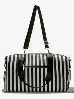 ALICE + OLIVIA Duffle Bag (Positano Stripe/Regal Romance)