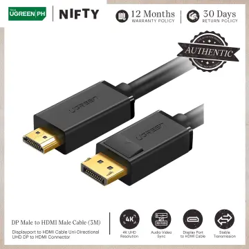 ADAPTADOR UGREEN DISPLAY PORT A HDMI 4K UHD