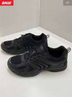 BAOJI ของแท้ 100% รองเท้าผ้าใบชาย รองเท้าวิ่ง รองเท้าออกกำลังกาย รุ่น BJM463 สีดำ SIZE 41-45