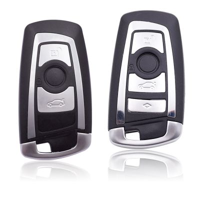 Remote Key Shell For BMW 3/4 Buttons CAS4 F 3 5 7 Series E38 E39 E46 E90 E91 E92 E93 M5 X3 X5 F10 F20 F30 F40 Car Accessories