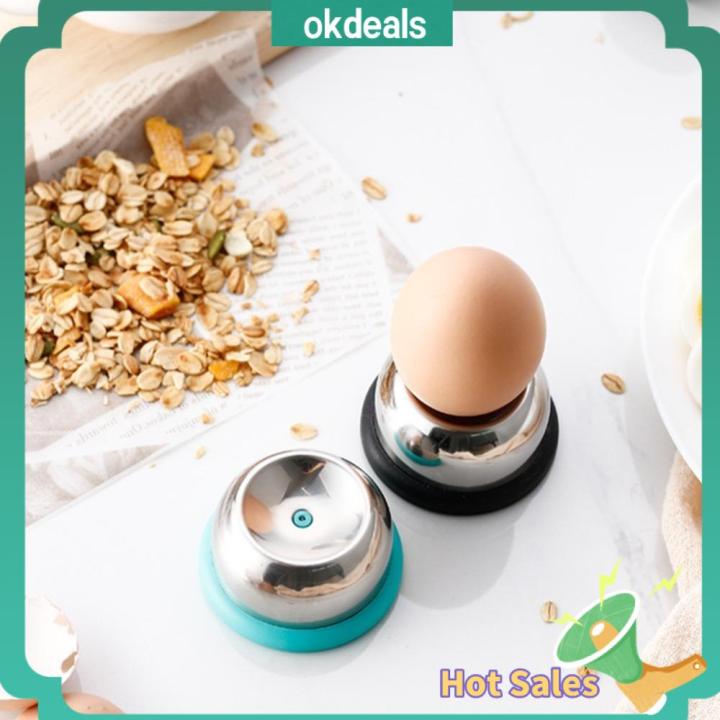 okdeals-ขายดีสแตนเลสต้มแกดเจ็ตสำหรับครัวไข่-ที่เจาะไข่วงเวียนไข่เครื่องเจาะไข่